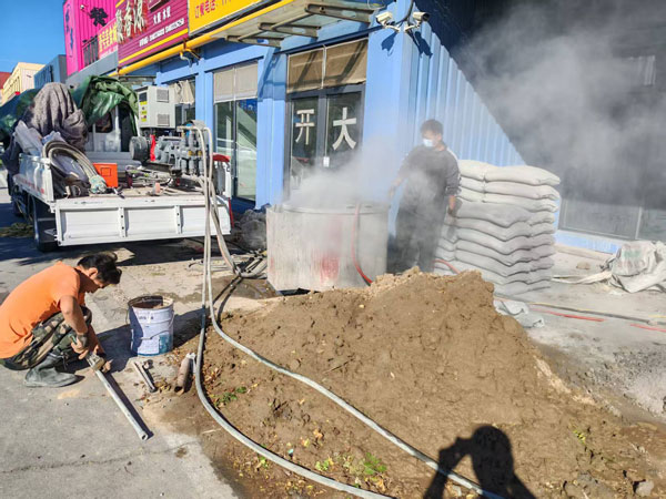 建平顶管注浆加固